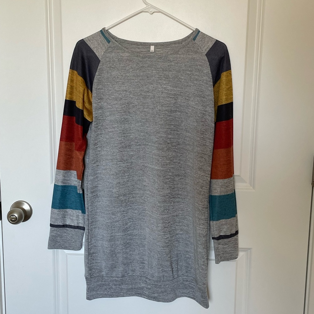 Gray Fall Top